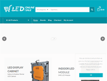 Tablet Screenshot of ledonlinesale.com